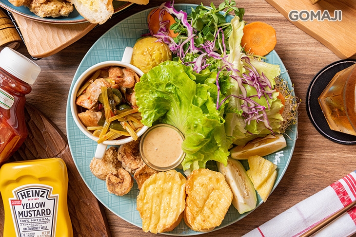 法式吐司大餐盤-花雕雞腿