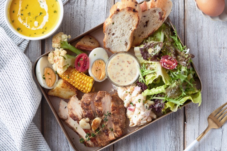 北歐風輕食概念-普羅旺斯舒肥嫩雞