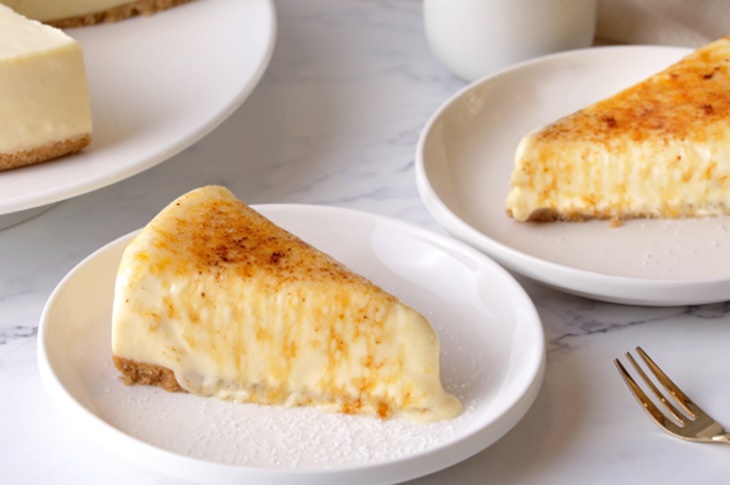 火焰炙燒青檸細雪乳酪