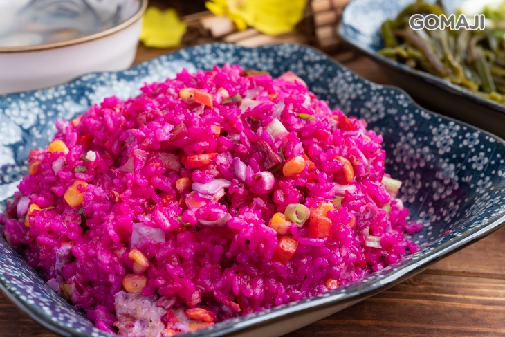 肉絲火龍果炒飯