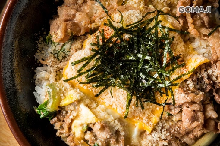 起司牛丼飯(牛五花)