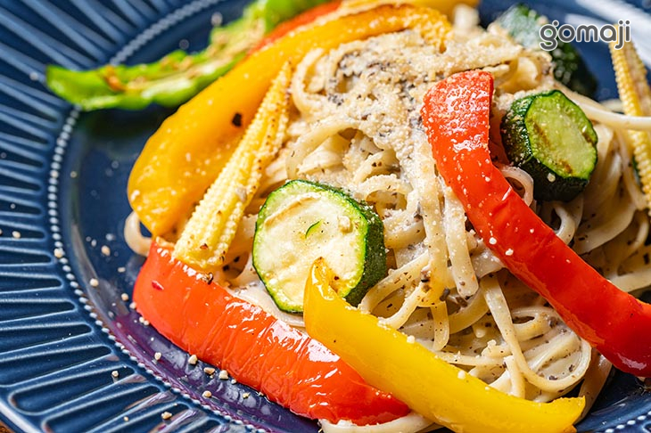 義大利麵(黑松露炒時蔬)