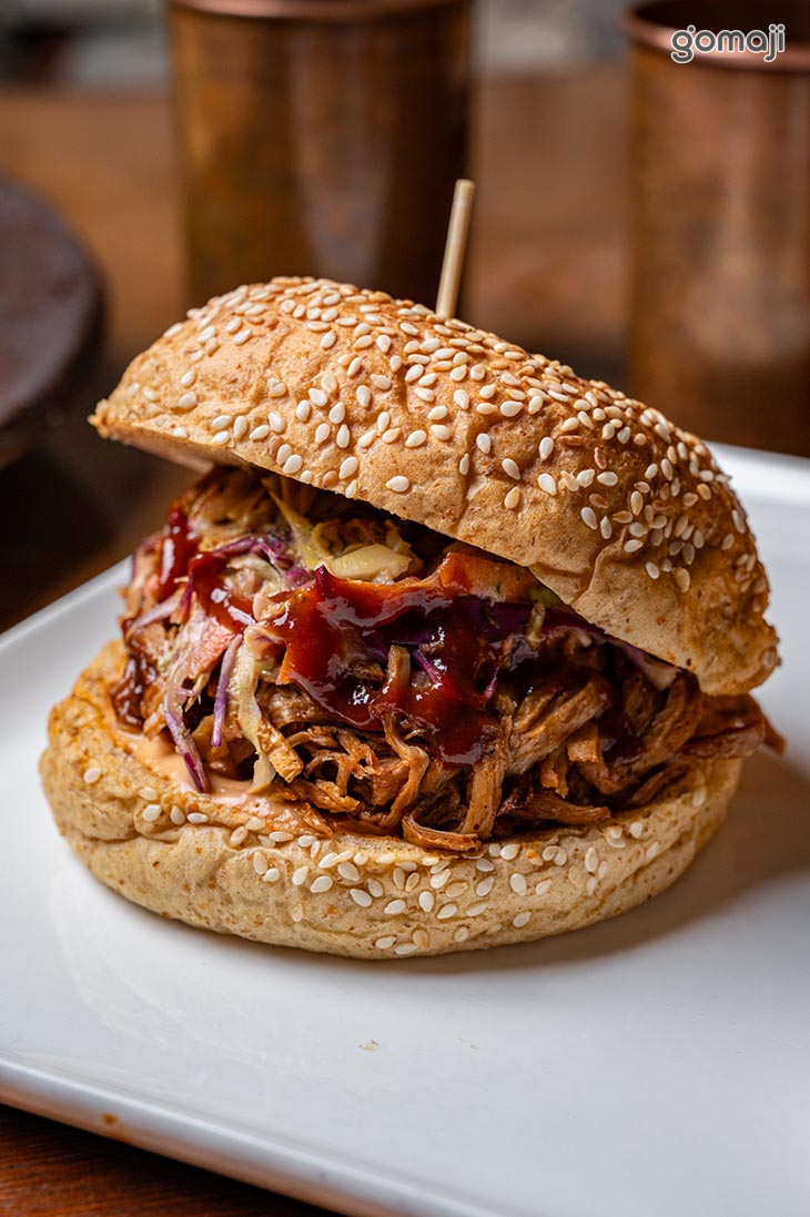 BBQ手撕豬肉堡