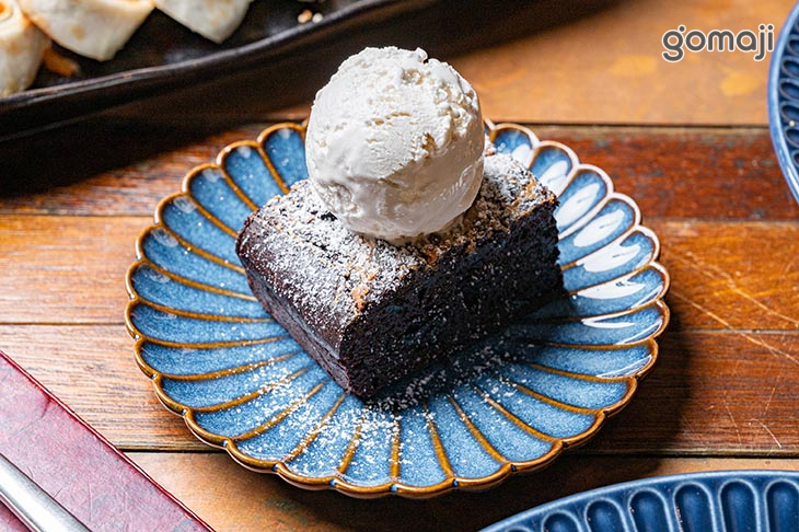 濃花生布朗尼磚