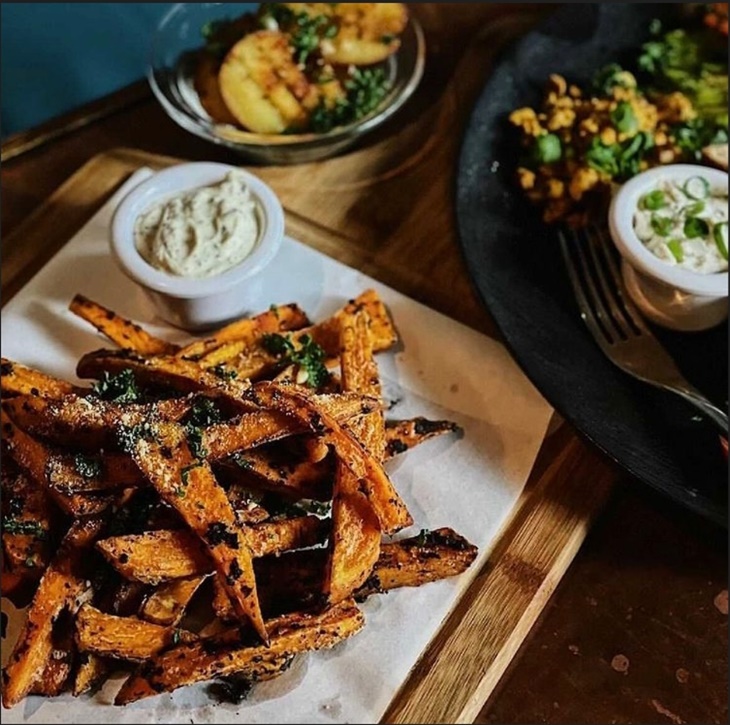 耕儀的松露地瓜薯條配松露沾醬