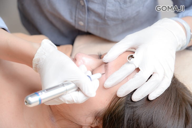 韓式最新速成自然半永久粉霧眉上色定型