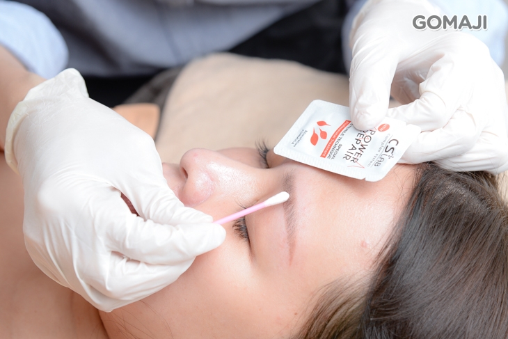 眉部舒緩修護保養