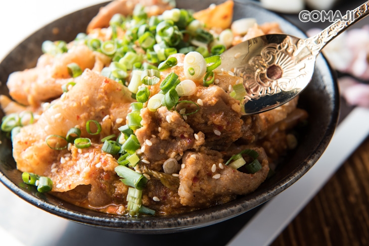 韓式起司泡菜豚丼