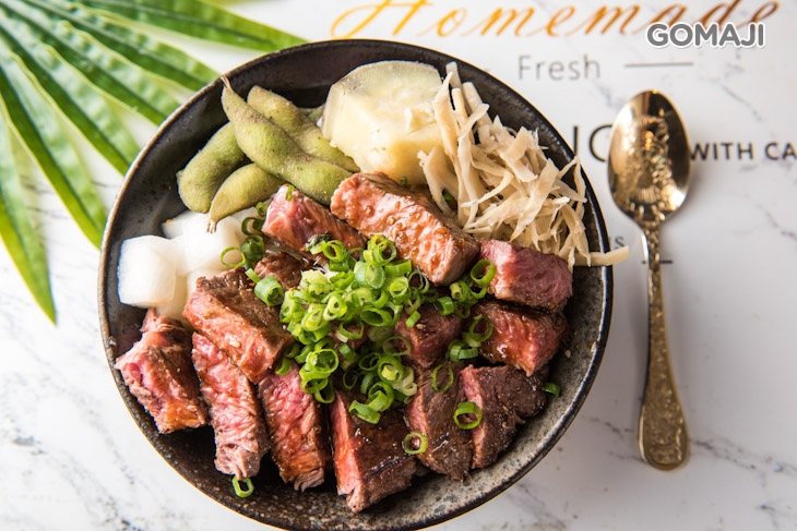 招牌厚切牛排丼