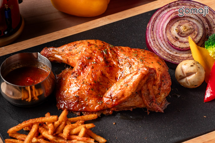 普羅旺斯烤半雞(帶骨)