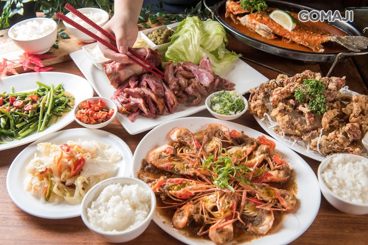 老饕最愛肥美活蝦餐