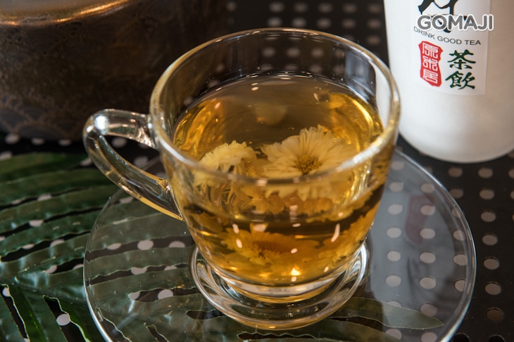 蜂蜜菊花茶飲
