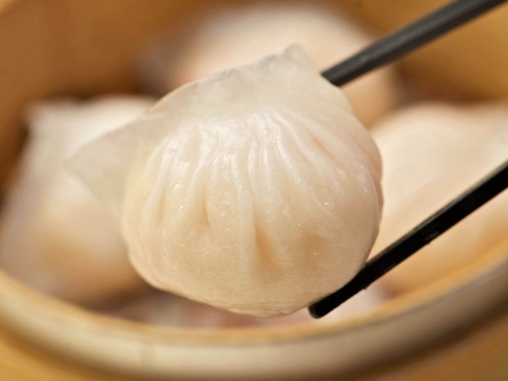 筍尖蒸蝦餃