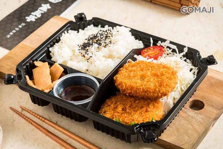 北海道男爵可樂餅定食