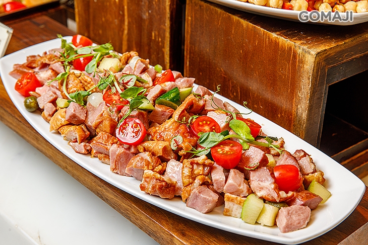 燻鴨胸青蘋果洋芋沙拉