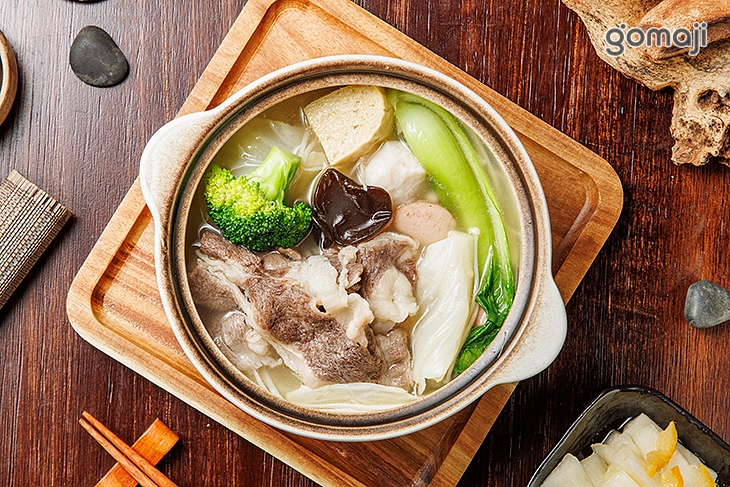 老火蔬菜雞湯-精選牛肉