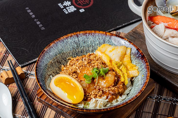 豆撈蝦醬麵