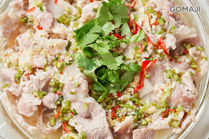 檸檬白肉 