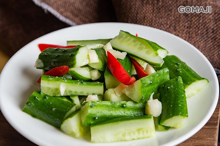 蘿蔔絲盒＋小黃瓜＋小米粥＋洛神花茶