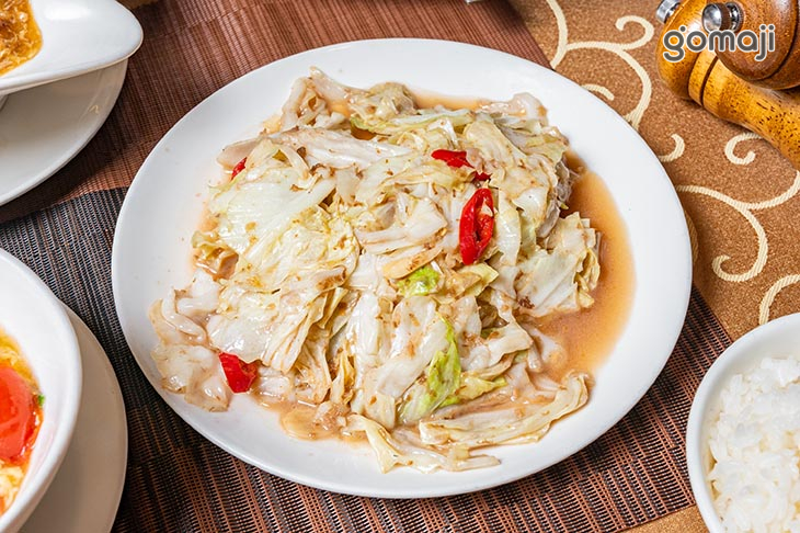 蝦醬高麗菜