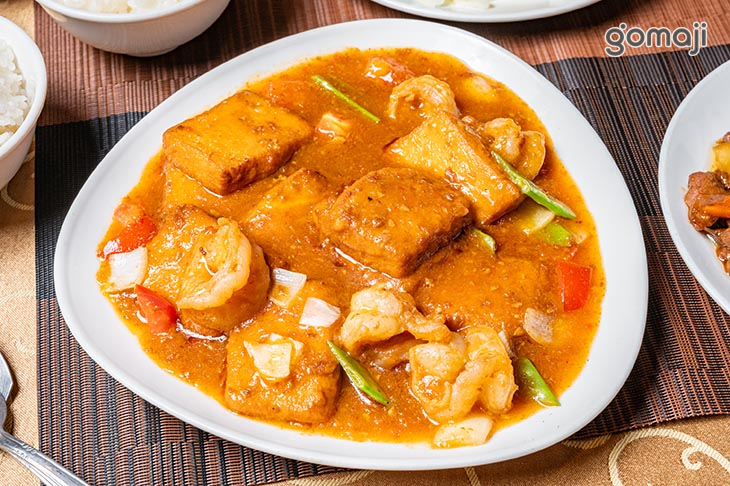 蝦豆腐