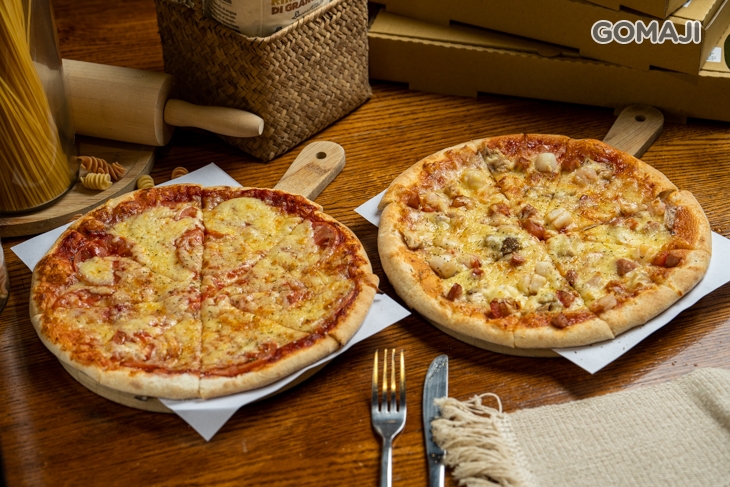 超值雙披薩外帶組合