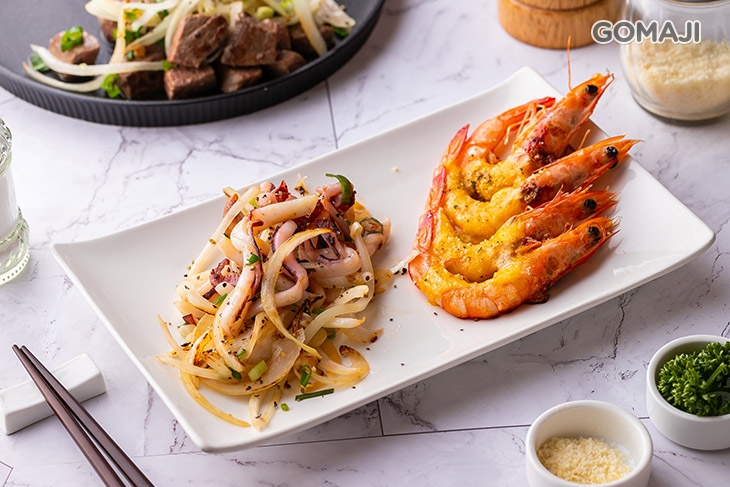 起司鮮蝦/蒜味脆捲