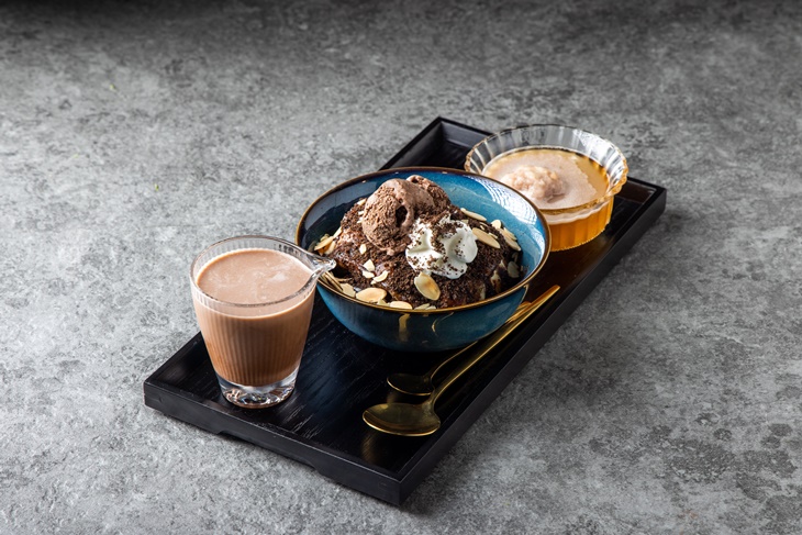 焦糖可可風暴豆花