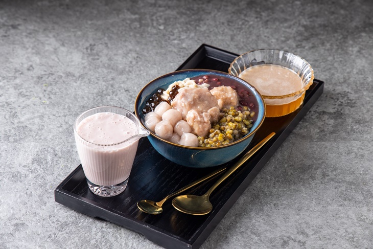 金牌芋頭牛奶綜合豆花