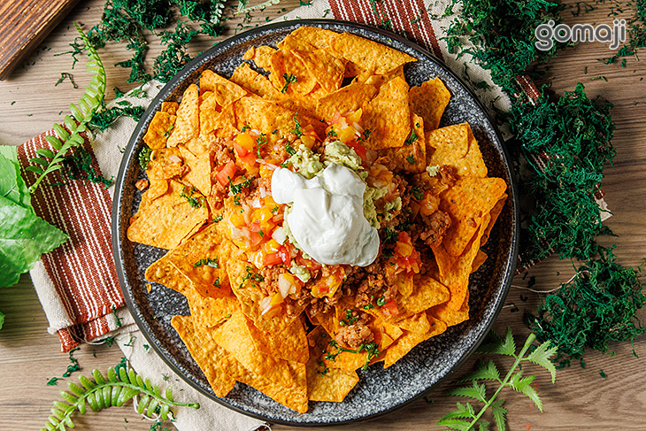 墨西哥辣肉醬玉米片(植物肉)