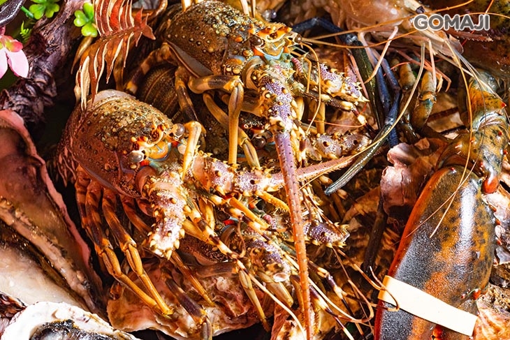 龍蝦綜合海鮮拼盤