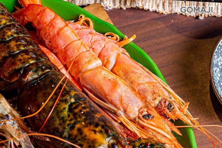 龍蝦綜合海鮮拼盤