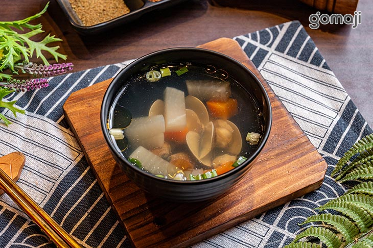 蛤蠣蘿蔔湯
