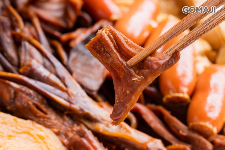 鴨脖、鴨舌、甜不辣、鑫鑫腸、素腰花