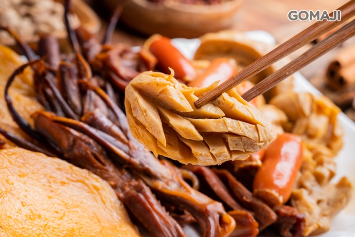 鴨脖、鴨舌、甜不辣、鑫鑫腸、素腰花