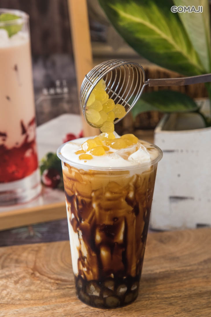 黑太妃鮮奶茶 