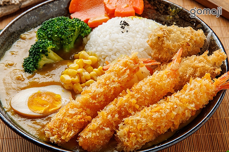 廣島雙拼咖哩飯