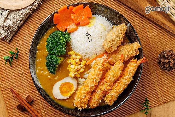 廣島雙拼咖哩飯