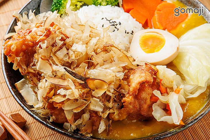 大阪燒雞塊咖哩飯