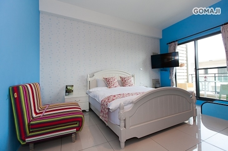 航海冒險親子滑梯四人房 