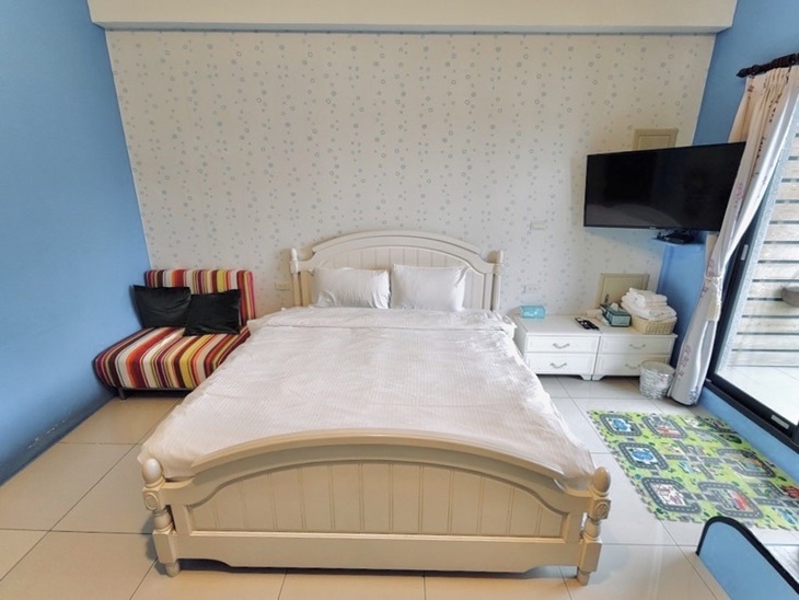 航海冒險親子滑梯四人房 