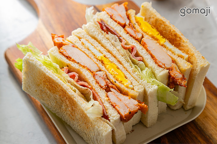 西西里雞腿排總匯三明治