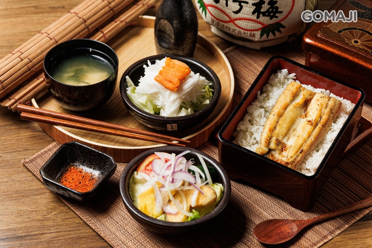 鰻魚飯x山藥海膽套餐