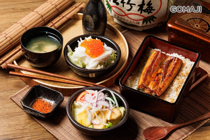 鰻魚飯x山藥鮭魚卵 
