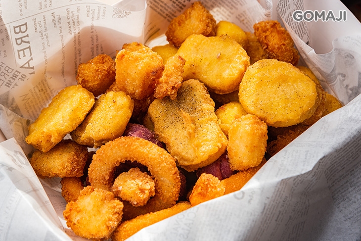 超值配餐組 E.任選三種45元點心+大瓶飲料