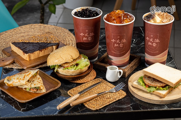 十丈波紅茶&踢到鐵板美食