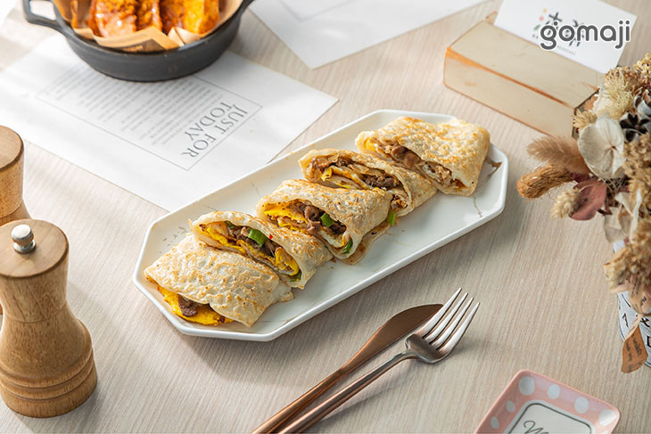 壽喜雪花牛蛋餅