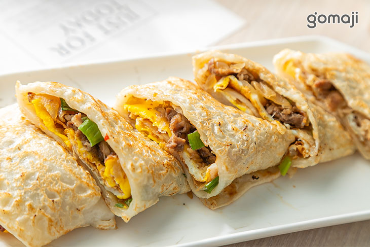 壽喜雪花牛蛋餅