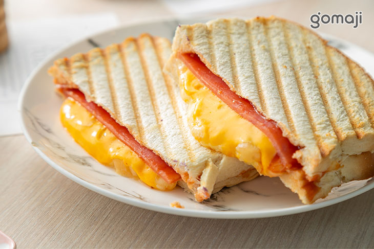 經典夏威夷熱壓吐司