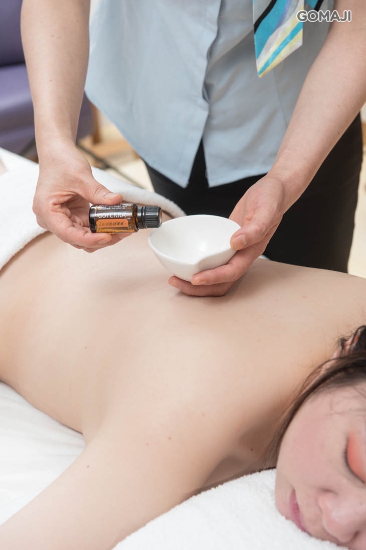 背臀腿芳香手技舒壓